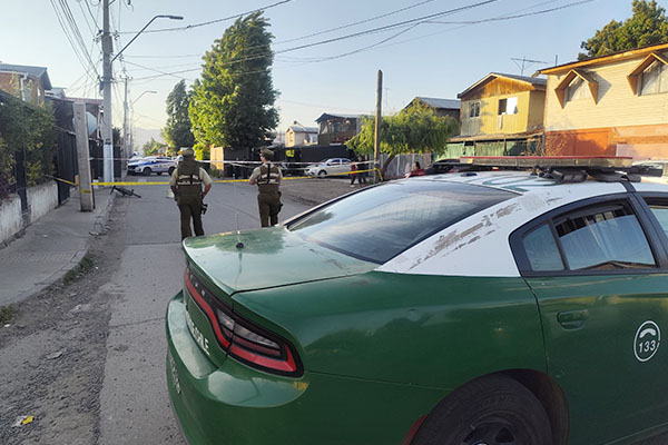 Balacera en Colina