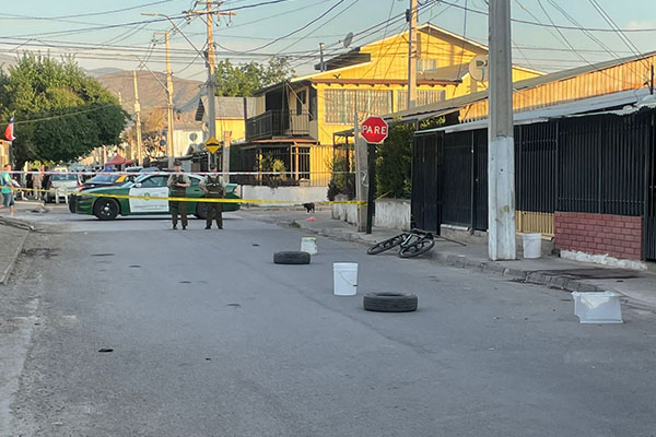 Balacera en Colina