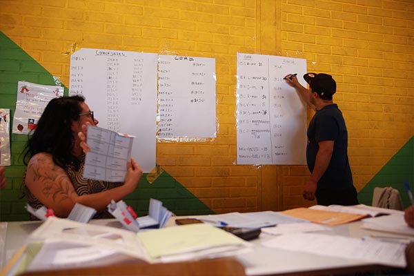 vocales de mesa bono