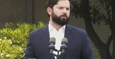 Boric denuncia 28/11