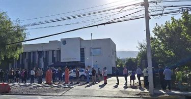 filas comisaría Colina segunda vuelta