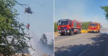 incendio Lampa