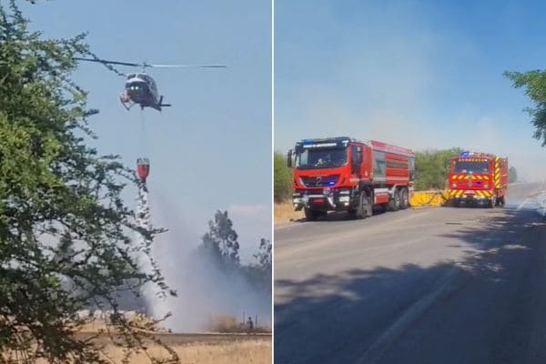 incendio Lampa