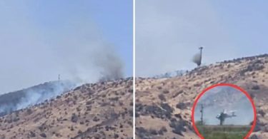 incendio forestal Manzano