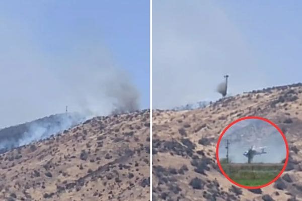incendio forestal Manzano