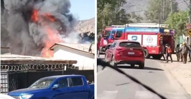 incendio en vivienda