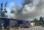 Lampa incendio forestal