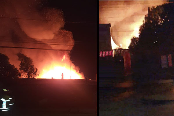 incendio en batuco