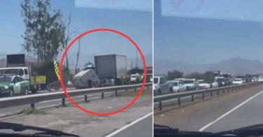 accidente de camiones