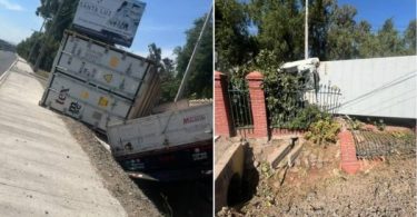 Accidente en Colina