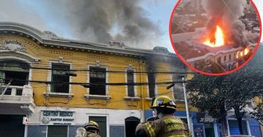 incendio Recoleta