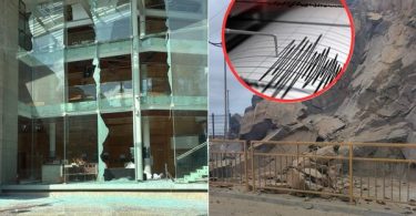 fuerte temblor