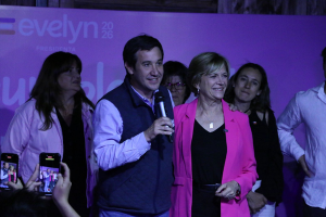 Guillermo Ramírez y Evelyn Matthei