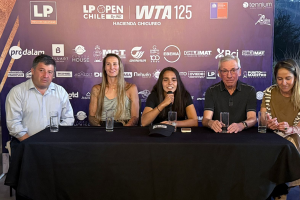 Foto: Chicureo Hoy - Rodrigo Alcaíno, Polona Hercog, Antonia Vergara, Frederick Price, Macarena Miranda 
