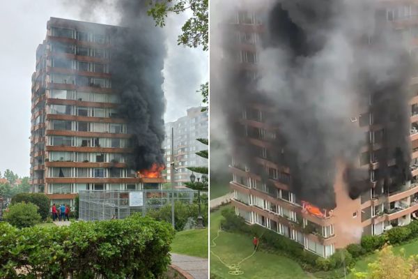 incendio Vitacura 26/11