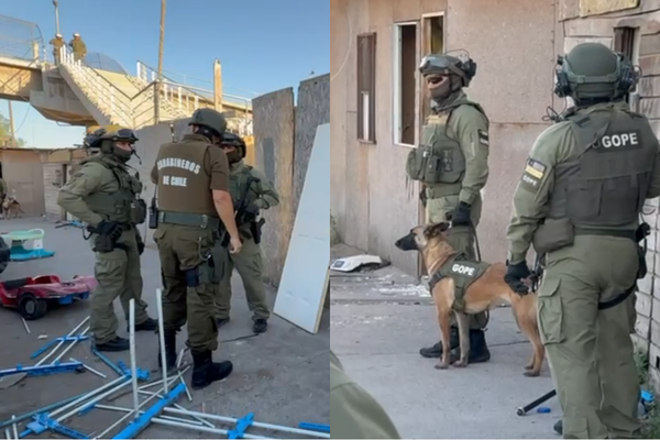 Desalojo toma Maipú