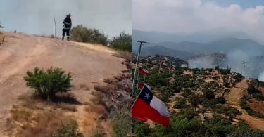 Incendio en Lo Barnechea