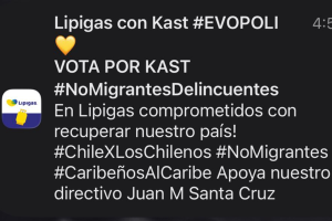 Imagen: Captura LipiApp Chicureo Hoy