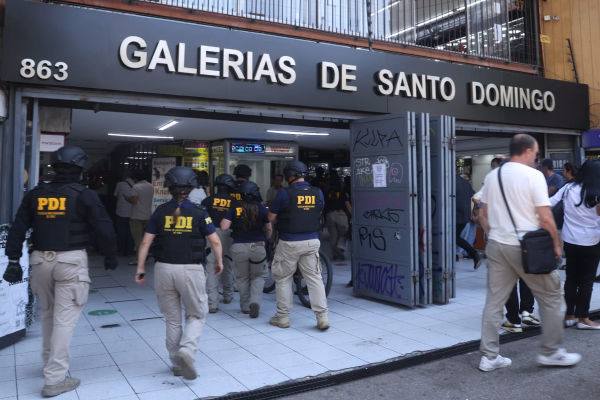 fiscalización de locales de oro en Santiago centro