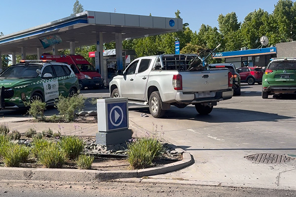 Violento incidente tras accidente