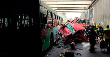 Trágico accidente en Lo Espejo