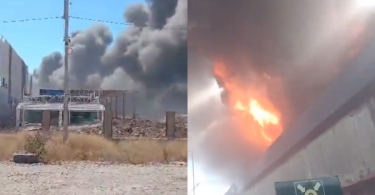 incendio san Bernardo