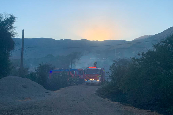 [Lampa] Emergencia por incendio forestal