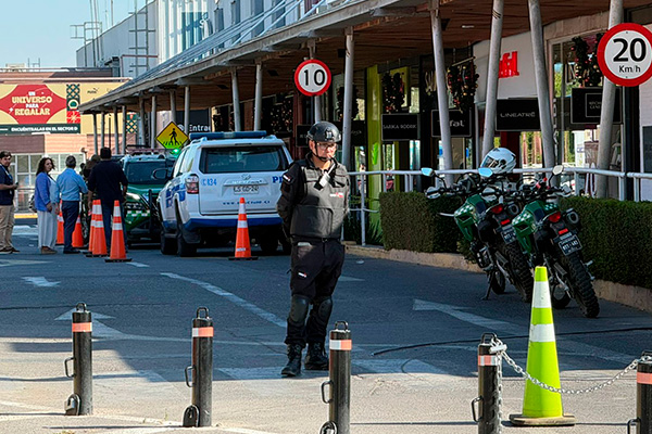 Violento robo relámpago