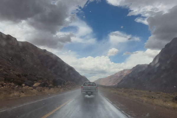 cierre preventivo en paso Cristo Redentor