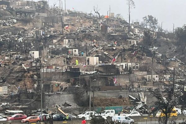 bono para damnificados por incendios en Ñuble y Biobío