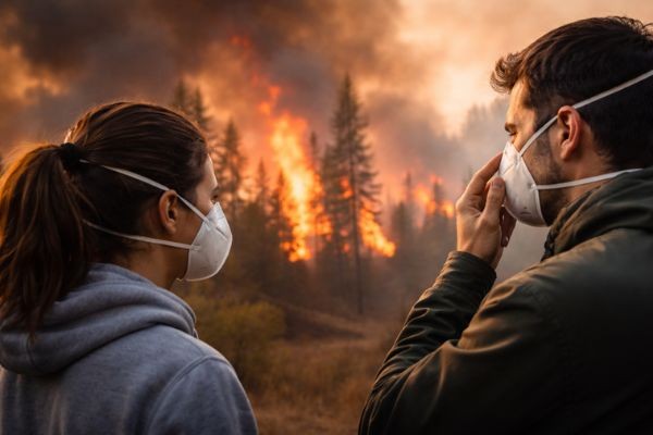 humo de incendios forestales