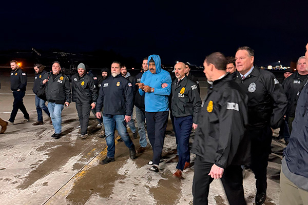 Nicolás Maduro llega a Estados Unidos