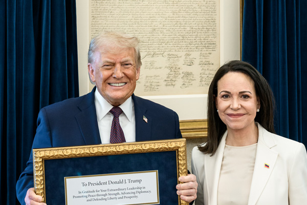 Trump Machado 21/01/26