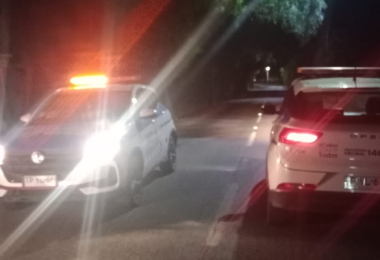 Violento turbazo en Chicureo