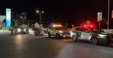 Carreras clandestinas en Vitacura