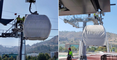 Primera Cabina Teleférico Bicentenario