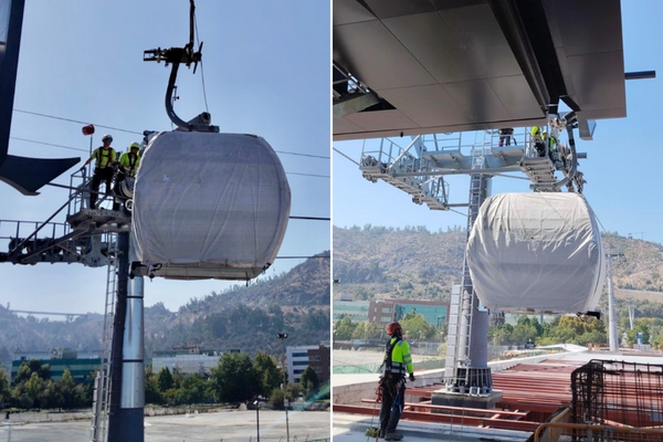 Primera Cabina Teleférico Bicentenario
