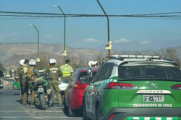[COLINA] A toda velocidad y contra el tránsito
