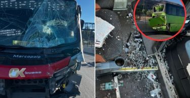 [VIDEO] Pasajera de bus relata