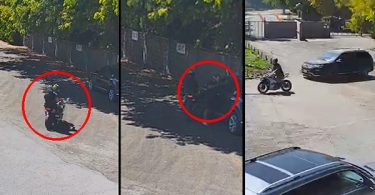 Motochorros roban vehículo a plena luz del día