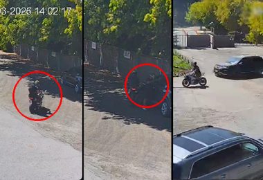 Motochorros roban vehículo a plena luz del día