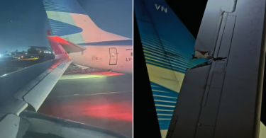 Dos aviones colisionan en pista del aeropuerto de Santiago