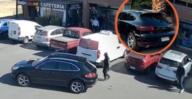 Reconoce su auto en violento asalto
