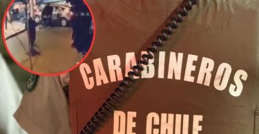 carabineros colisiona