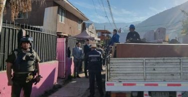 vivienda fiscal demolida en Huechuraba