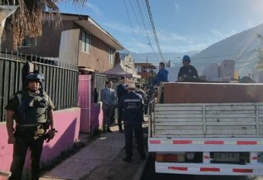 vivienda fiscal demolida en Huechuraba