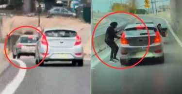 Encerrona en en Autopista Los Libertadores