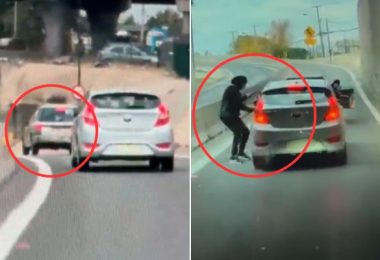 Encerrona en en Autopista Los Libertadores