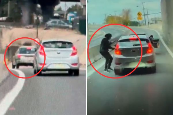 Encerrona en en Autopista Los Libertadores