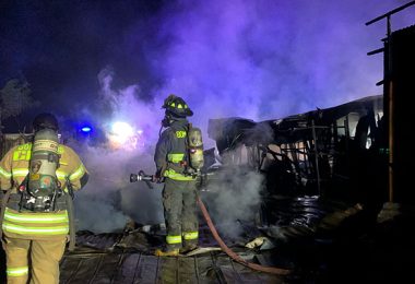 Incendio en Lampa afecta viviendas